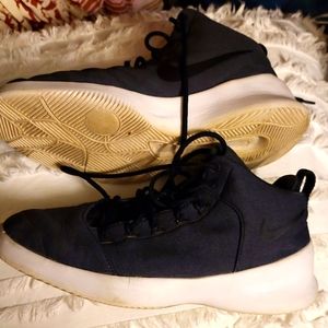 NIKE • HyperFr3sh Shoes 759996-003 Mens Size 9.5 Gray Lace Up Basketball